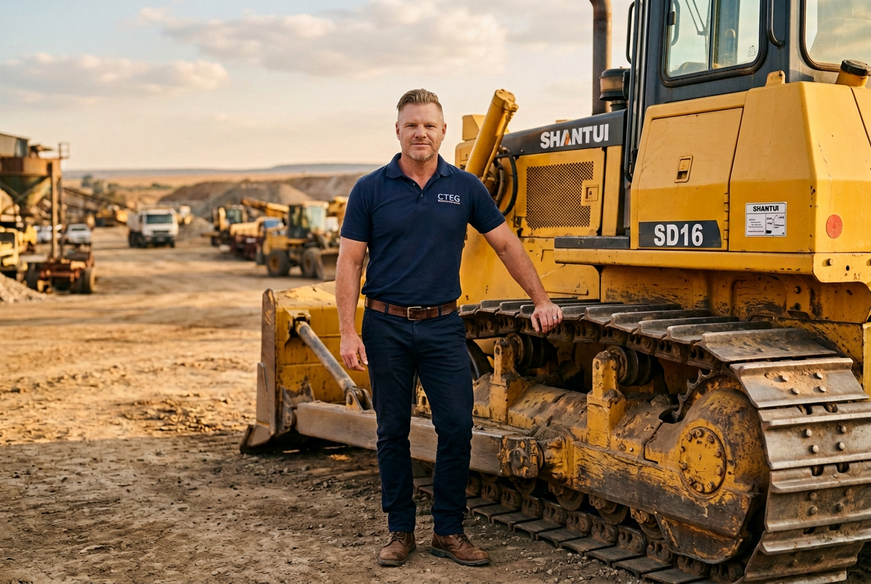 Marcus du Toit — Shantui Bulldozer