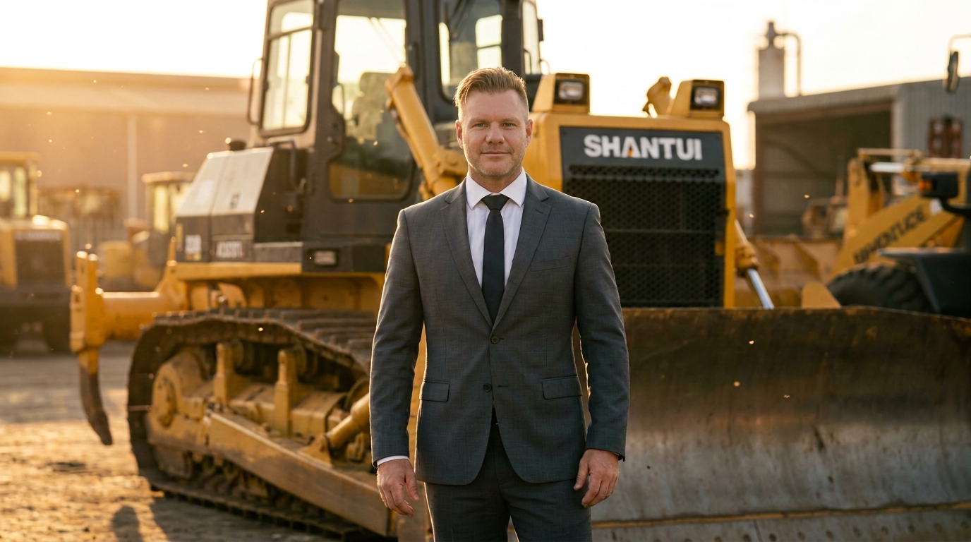 Marcus du Toit — Charcoal Suit with Dozer